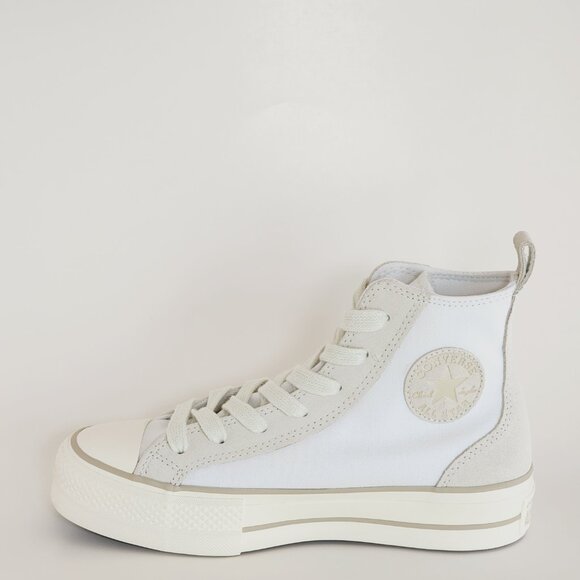 Converse CTAS Lift Hi Two-Tone White Women's Platform Sneakers A09774C NWT - Picture 3 of 6